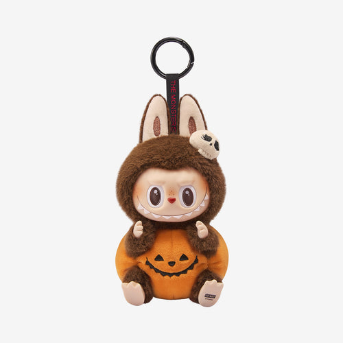 Happy Halloween Party Series-Sitting Pumpkin Vinyl Plush Pendant-1