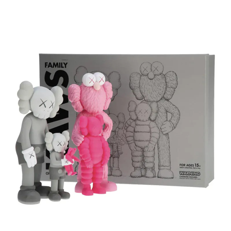 KAWS | KAWS Family Vinyl Figures(Pink)-2