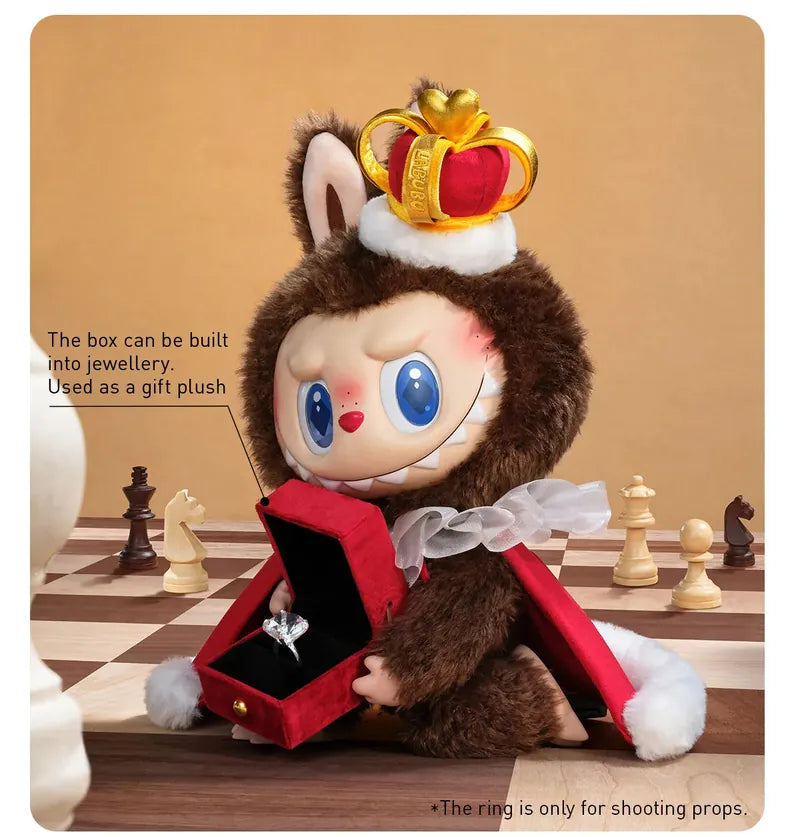 THE MONSTERS Let's Checkmate Series-Vinyl Plush Doll THE MONSTERS Let's Checkmate