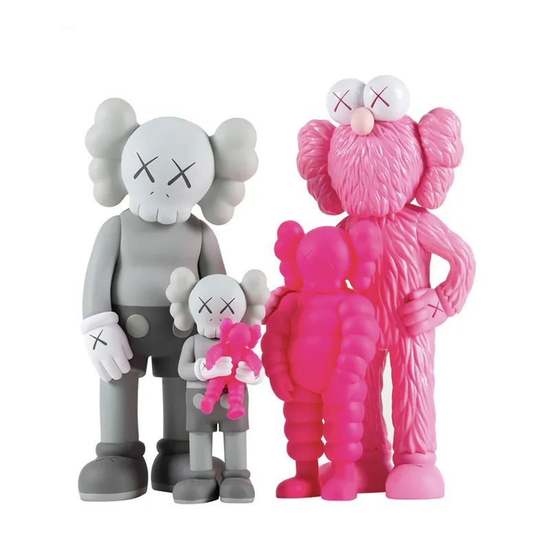KAWS | KAWS Family Vinyl Figures(Pink)-5